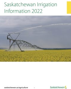 Saskatchewan Irrigation Information Booklet